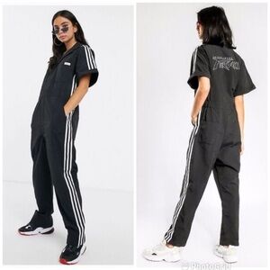ADIDAS ORIGINAL X FIORUCCI JUMPSUIT in Black New with Tags!